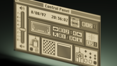 System 1 Control Panel Closeup